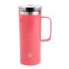 TAL Stainless Steel Mountaineer Travel Mug 20 fl oz, Bright Pink