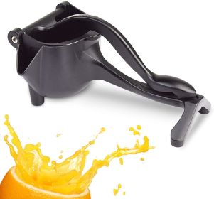 Manual Citrus Juicer; Hand Press Lemon Squeezer; Heavy Duty Juice Metal Aluminum Alloy Squeezer