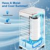 Portable Evaporative Air Cooler Fan Anion Humidify with Remote Control for Indoor Home Office Dorms