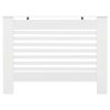 Radiator Cover White 44.1"x7.5"x32.1" MDF