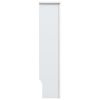 Radiator Cover White 44.1"x7.5"x32.1" MDF