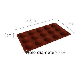 Silicone Baking Cake Mould (Option: C-Brick red)