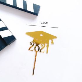 Acrylic Graduation Season Cake Decoration Insert (Option: 8 Style)