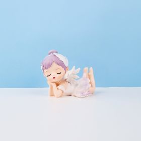 Ballerina Girl Home Decor Piece Cake Decoration (Option: Get down)