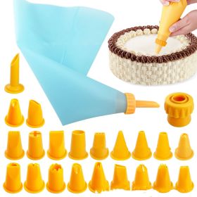 Squeeze nozzle piping bag (Color: Blue)