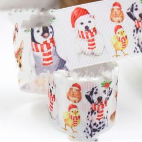 38mm Pattern Thermal Transfer Thread Ribbon DIY Handmade Packaging Accessories (Option: G 18831 1080-50yards)