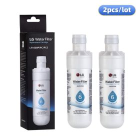 LG LT1000P - 6 Month / 200 Gallon Capacity Replacement Refrigerator Water Filter (NSF42, NSF53, and NSF401) ADQ74793501, ADQ75795105, or AGF80300704 , (Pack: 2 Piece)