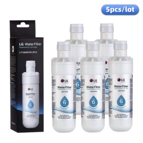 LG LT1000P - 6 Month / 200 Gallon Capacity Replacement Refrigerator Water Filter (NSF42, NSF53, and NSF401) ADQ74793501, ADQ75795105, or AGF80300704 , (Pack: 5 Piece)