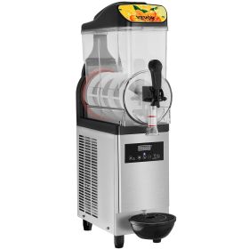 VEVOR 2 x 12L / 3.2 Gal Commercial Slush Machine Margarita Smoothie Frozen Drink (Capacity: 1 x 12L / 3.2 Gal)