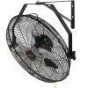 VEVOR Wall Mount Fan, 18 Inch, 3-speed High Velocity Max. 4150 CFM, Waterproof Industrial Wall Fan, Commercial or Residential for Warehouse, Greenhous