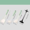 4pcs/5pcs/7pcs Food Grade Silicone Spatula Non-stick Pan Special Cooking Shovel; Kitchen Utensils Set; Household Soup Spoon Leak Spoon; Kitchen Tools